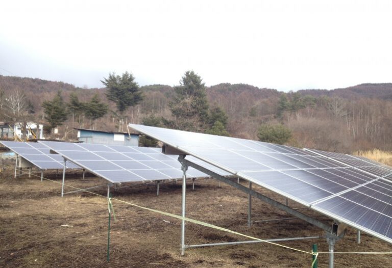 KJC_長野県_太陽光　基礎（杭）　架台　長野　50Kw